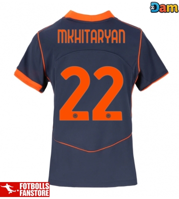 Inter Milan Henrikh Mkhitaryan #22 Tredje Tröja Dam 2025-26 Kortärmad